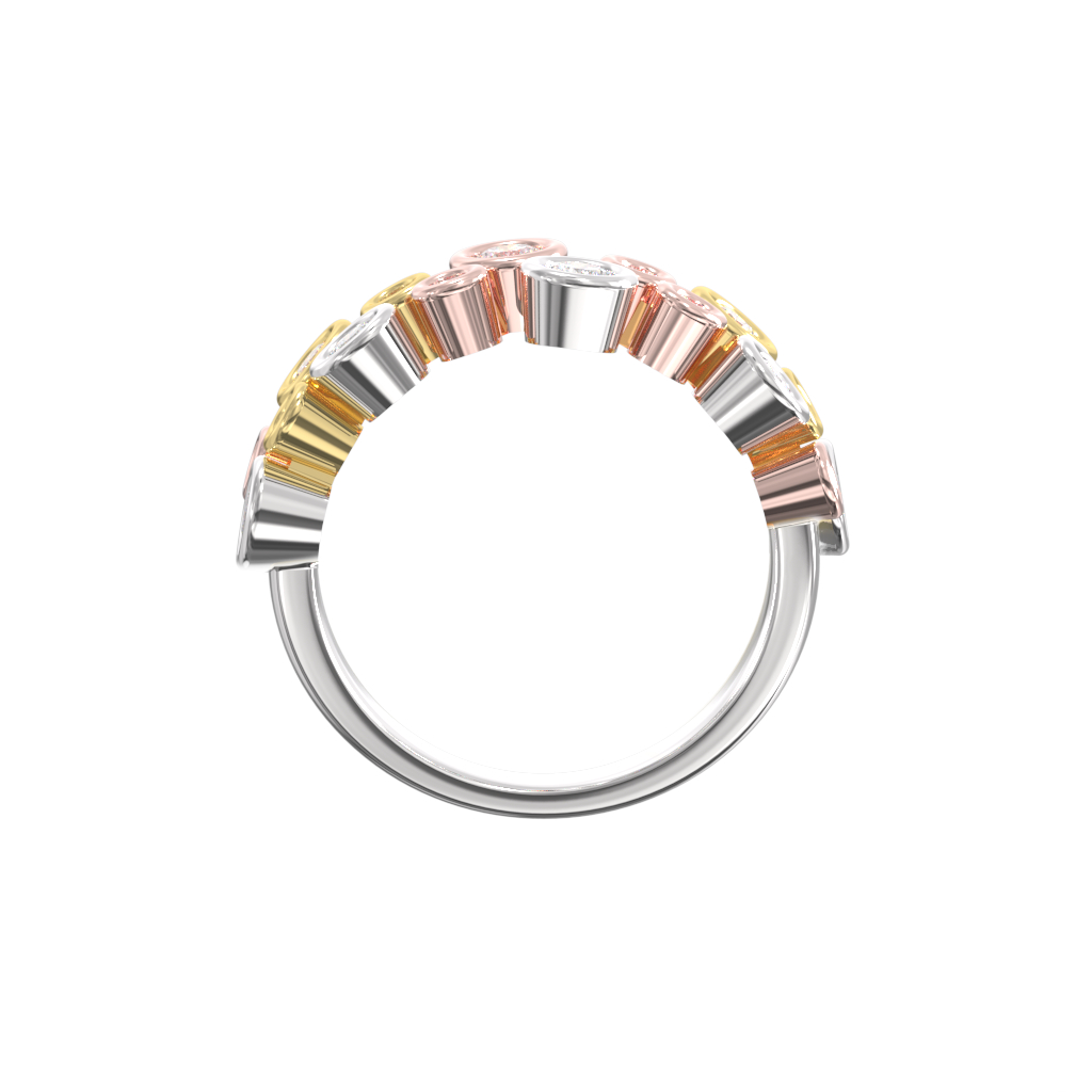 Droplet Diamond Ring 8 Droplet Diamond Ring - Image 8