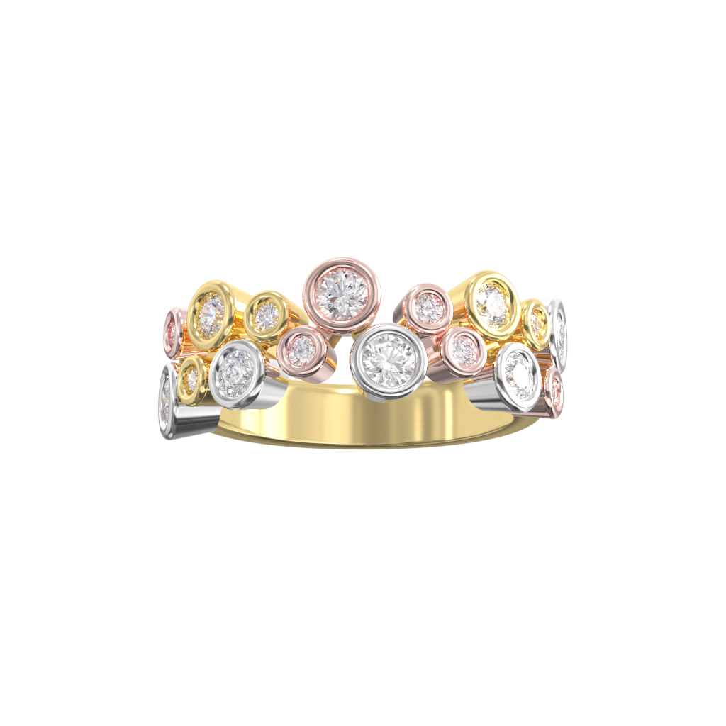 Droplet Diamond Ring 10 Droplet Diamond Ring - Image 10