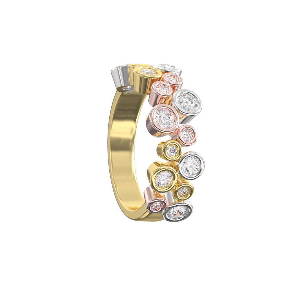 Droplet Diamond Ring 12 Droplet Diamond Ring - Image 12