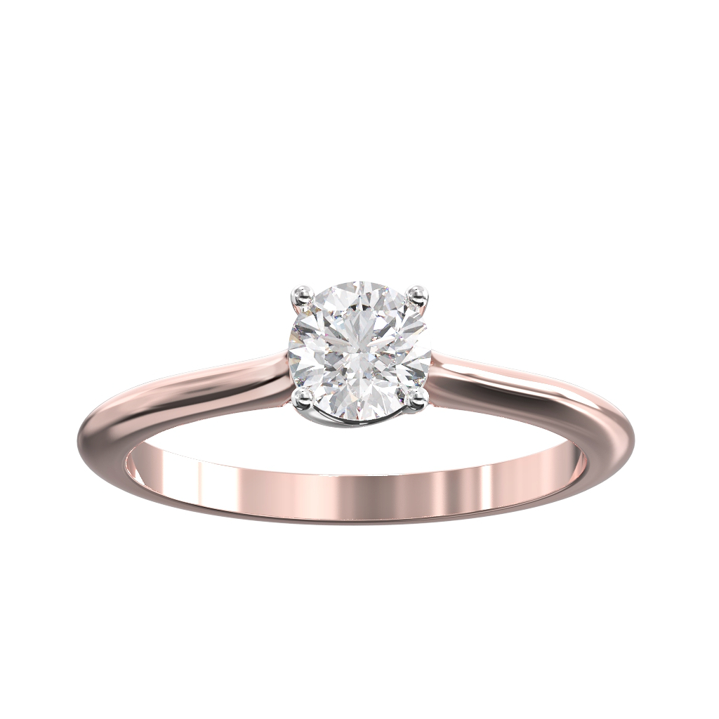 Round Brilliant Cut Diamond Solitaire 2 Round Brilliant Cut Diamond Solitaire - Image 2