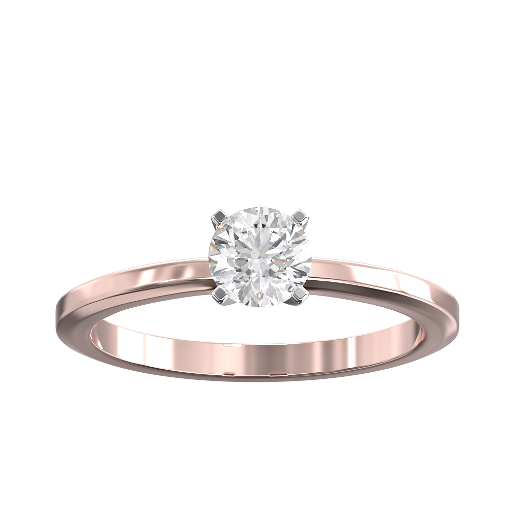 Modern Round Brilliant Cut Solitaire 2 Modern Round Brilliant Cut Solitaire - Image 2