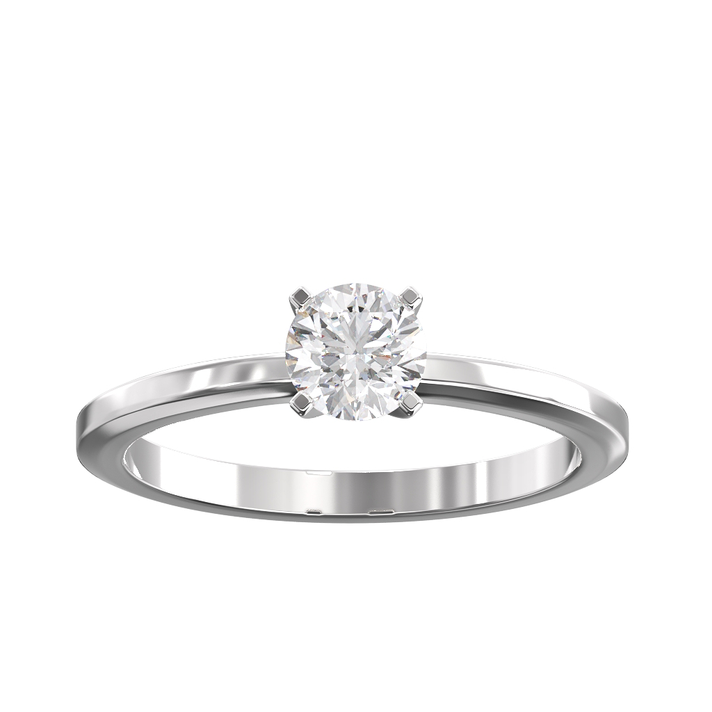 Modern Round Brilliant Cut Solitaire 3 Modern Round Brilliant Cut Solitaire - Image 3