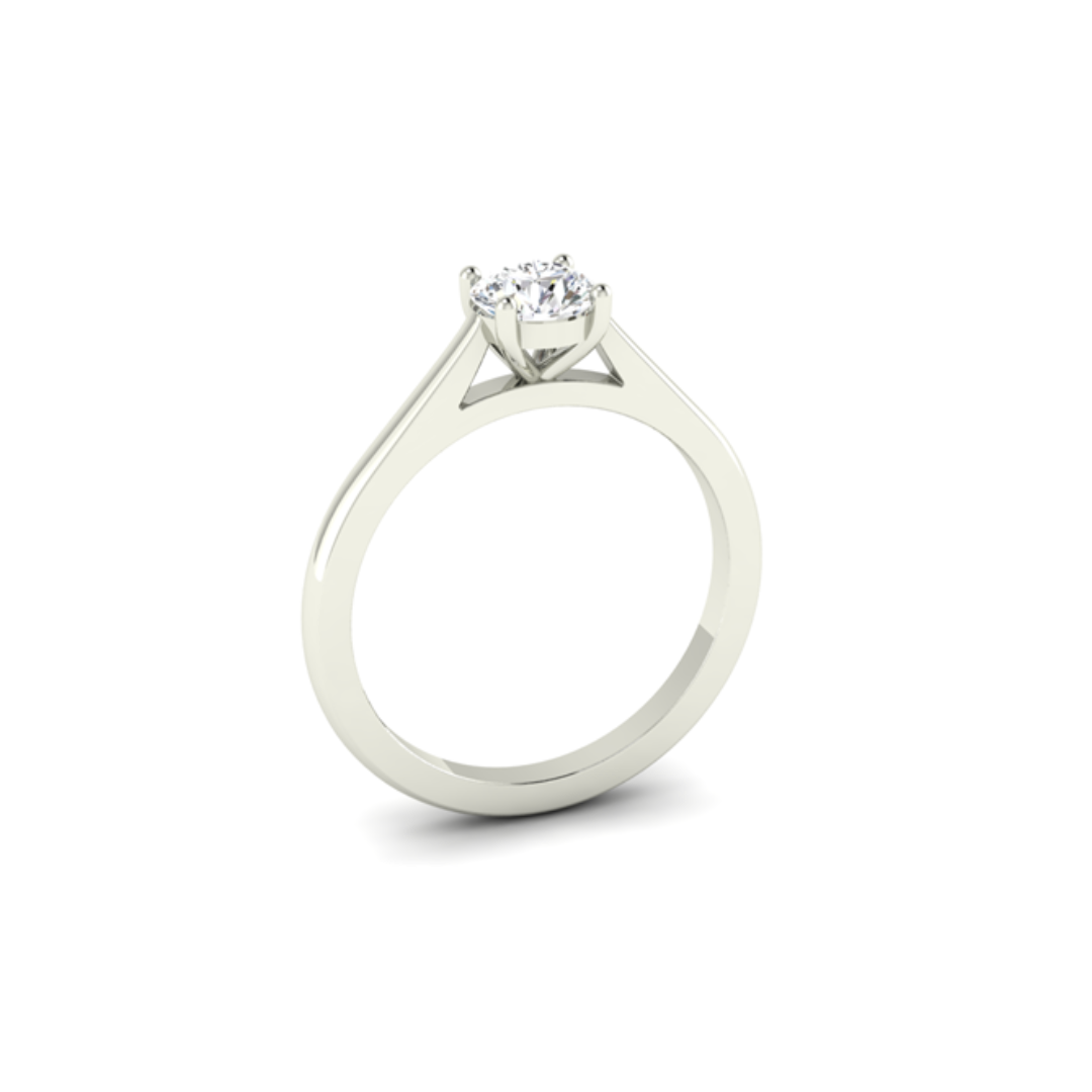 Classic Round Brilliant Solitaire 5 Classic Round Brilliant Solitaire - Image 5