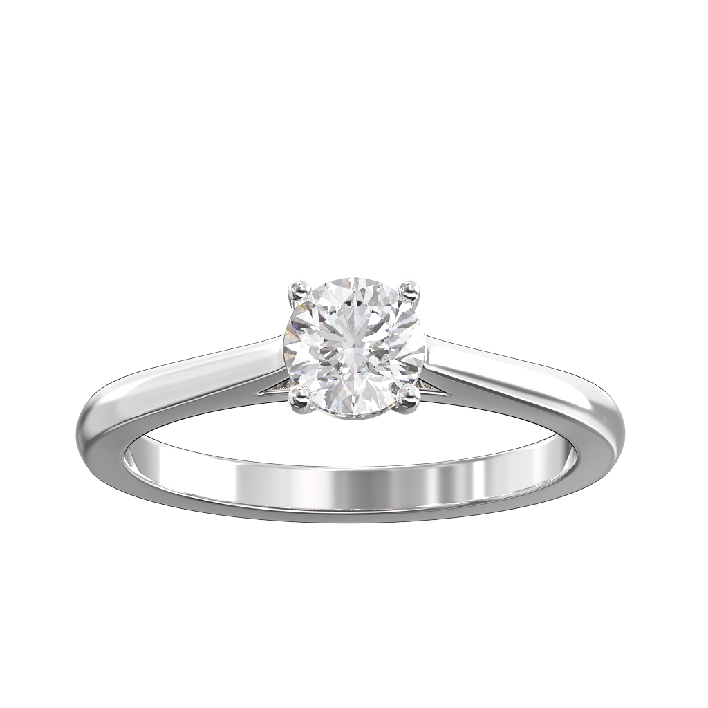 Timeless Round Brilliant Solitaire 4 Timeless Round Brilliant Solitaire - Image 4