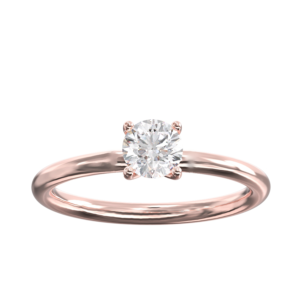 Embrace Round Brilliant Cut Solitaire 2 Embrace Round Brilliant Cut Solitaire - Image 2