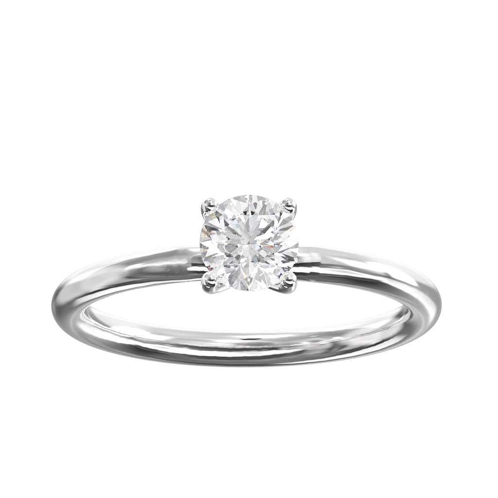 Embrace Round Brilliant Cut Solitaire 3 Embrace Round Brilliant Cut Solitaire - Image 3