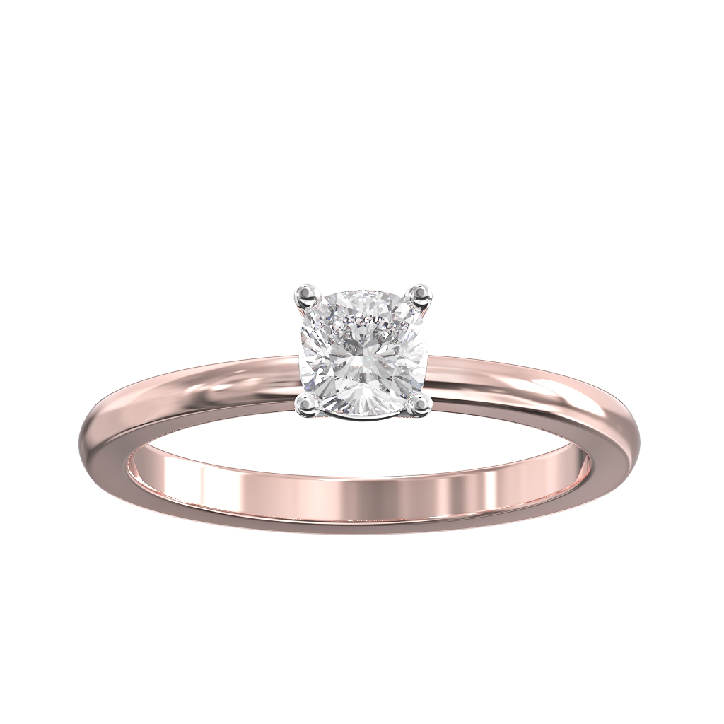 Classic Cushion Diamond Solitaire 2 Classic Cushion Diamond Solitaire - Image 2