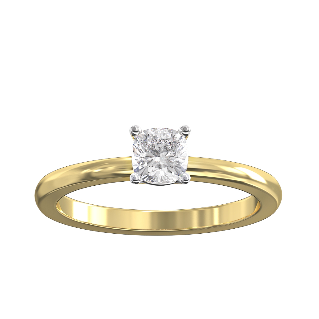 Classic Cushion Diamond Solitaire
