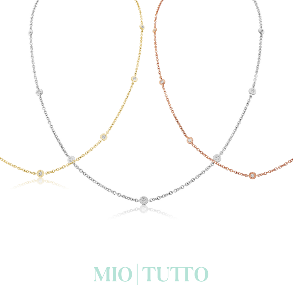 Piccola diamond collection necklaces