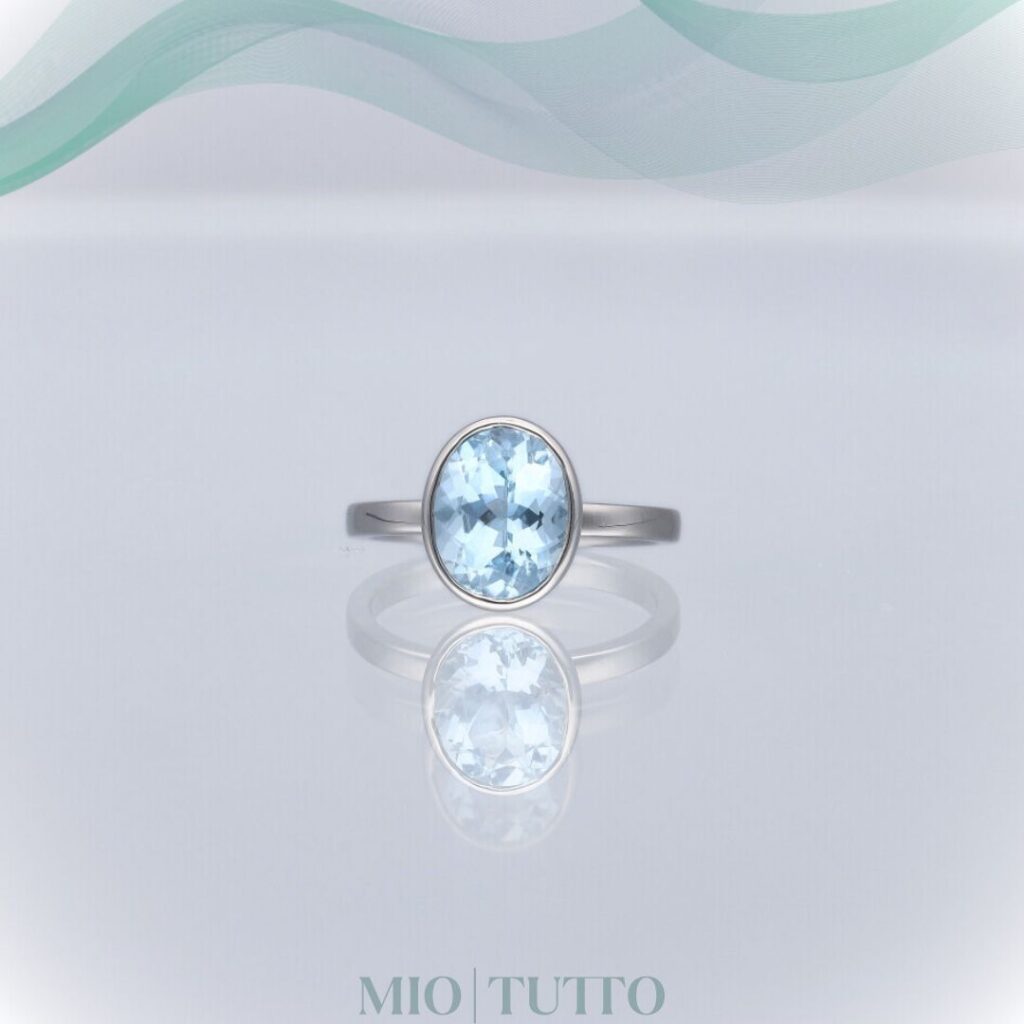 Colour Pop! Oval Aquamarine